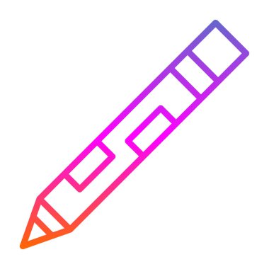 kalem simgesinin vektör illüstrasyonu