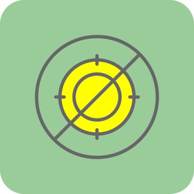 eşsiz radar vektör simgesi