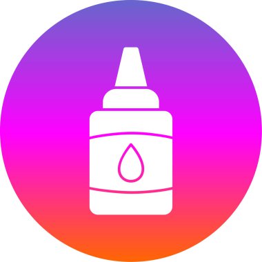 Yapıştırıcı ağ simgesi, vektör illüstrasyonu 