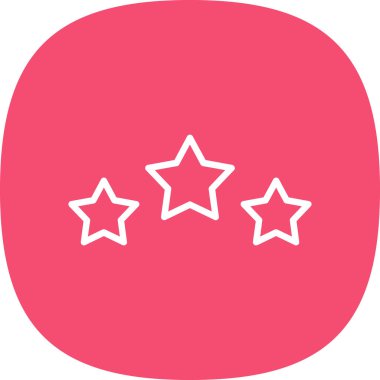 derecelendirme yıldız vektör simgeleri