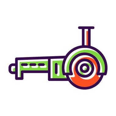 Valf vektör dizaynlı endüstriyel makine