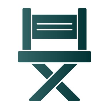 Yatak Kabartması Gradyan Vektör Simgesi Tasarımı