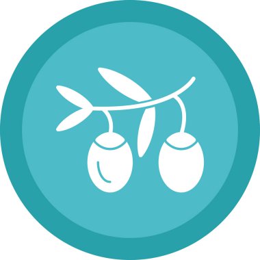 Gıda simgesinin vektör illüstrasyonu