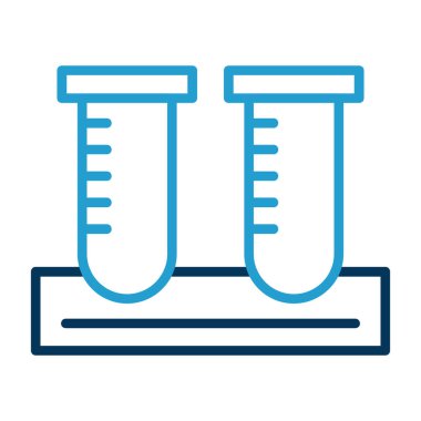 test tubes vector icon design