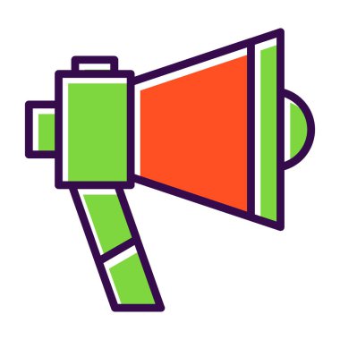 hoparlör vektör illüstrasyonu