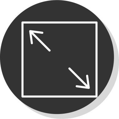 ok simgesinin vektör illüstrasyonu