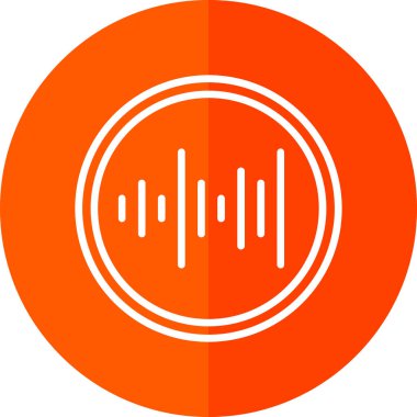 Vektör müzik simgesi illüstrasyonu