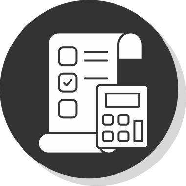 finanse web simgesi vektör illüstrasyonu