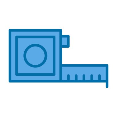 bant Ölçü vektörü simgesi