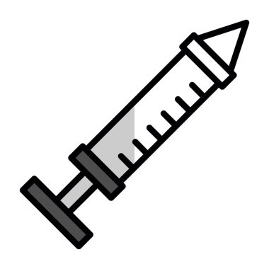 Tek bir çizgi film rhomb simgesinin vektör çizimi