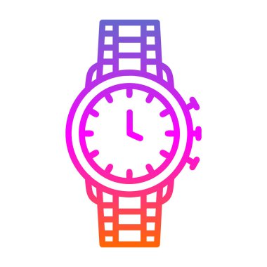 Kol saati vektör simgesi modern resimleme