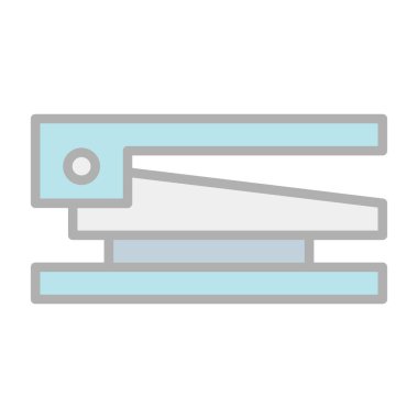 İnşaat renkli vektör simgesi.