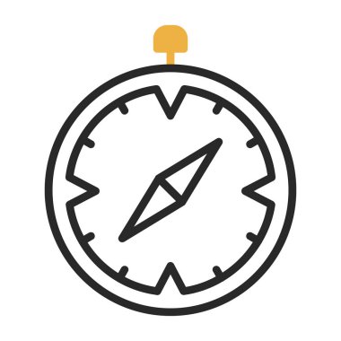 Safari tarayıcısı. Web simgesi basit illüstrasyon