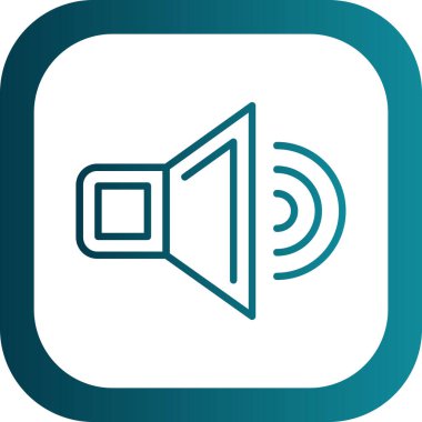 hoparlör vektör illüstrasyonu