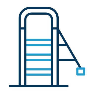 merdiven simgesi çizimi