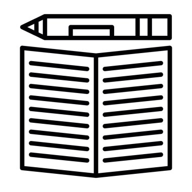 Takvim simgesini, anahat stili