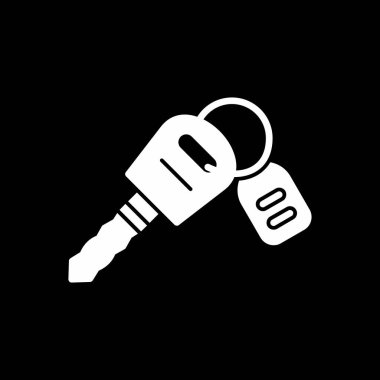 Anahtar. Web simgesi basit illüstrasyon