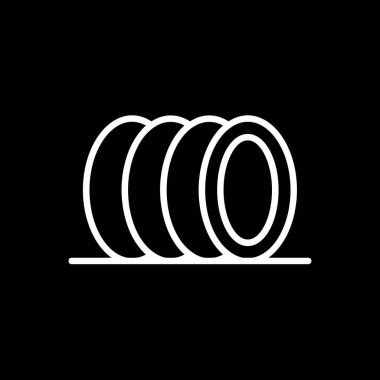 Modern bir simgenin vektör illüstrasyonu