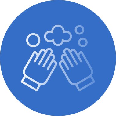 Eldivenler. Web simgesi basit tasarım