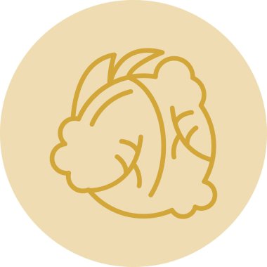 Çizgi film simgesinin vektör çizimi