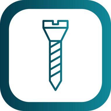 vector illustration of screw tool icon 