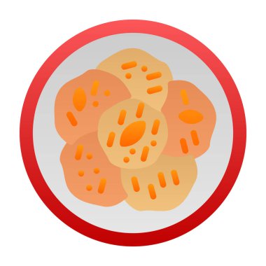 Vektör illüstrasyonu, düz simge ögesi.