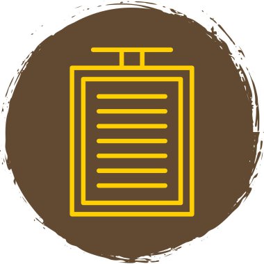 düz pano simge vektör illüstrasyon tasarımı