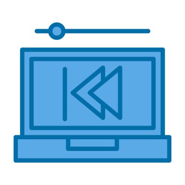 Geri dön, oku geri götür, sol vektör simgesi. Geriye, önceki düğme 