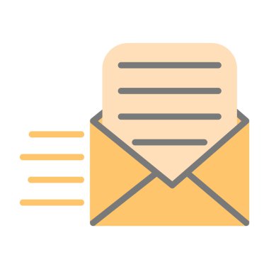 harf simgesi, vektör illüstrasyonu basit tasarım