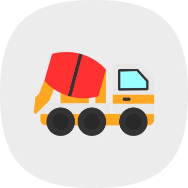 Somut Karıştırıcı vektör çizimi 