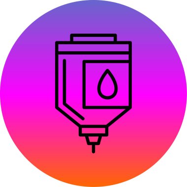 Vektör Bırakma simgesi illüstrasyonu