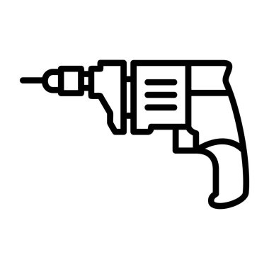 matkap simgesi, vektör illüstrasyonu