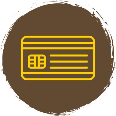 Kredi kartı vektör illüstrasyonu 