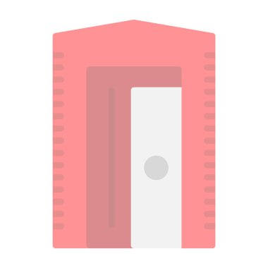 Kapı. Web simgesi basit illüstrasyon