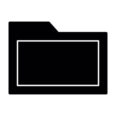 Dosya. Web simgesi basit illüstrasyon 