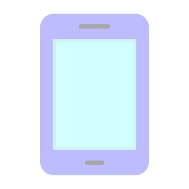 akıllı telefon simgesi, vektör illüstrasyonu basit tasarım