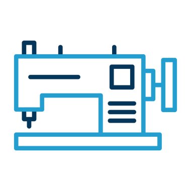 Makine Ağı simgesi, vektör illüstrasyonu