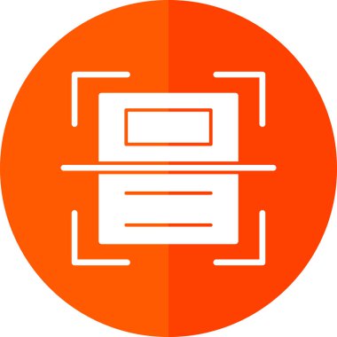 Tarayıcı ağ simgesi vektör çizimi