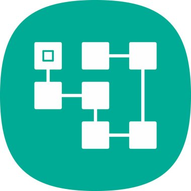 iş grafiği simgesi, vektör illüstrasyonu