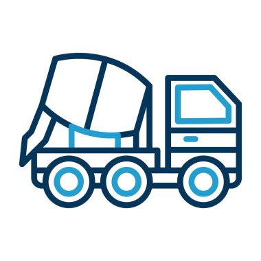 Somut Karıştırıcı vektör çizimi 