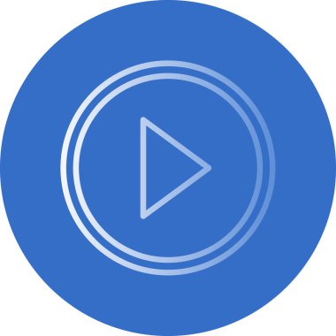 Düğme simgesi logo çizimini oynat