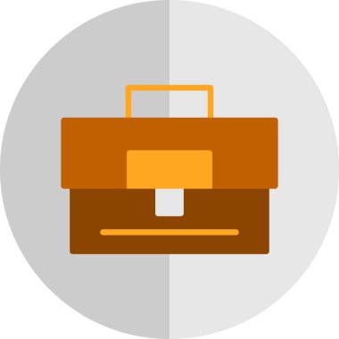 Çanta. Web simgesi basit tasarım