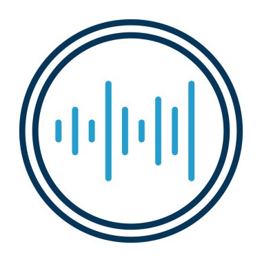 ses dalgası satırı ve biçim simgesi