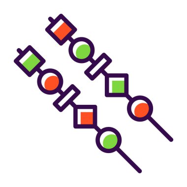 Vektör illüstrasyonu, seo modern simge