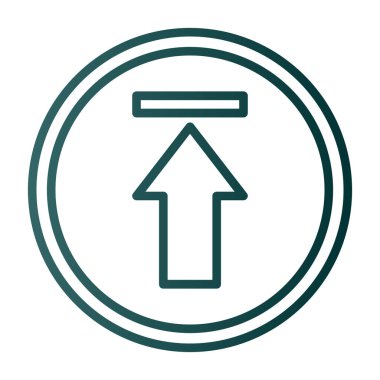 gönderme satırı simgesi, vektör illüstrasyonu