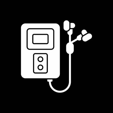 elektrik kablo ikonu vektör illüstrasyonu