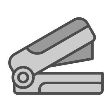 Stapler düz simgesi, vektör illüstrasyonu 
