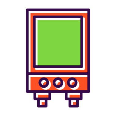 oyun konsolu vektör çizimi