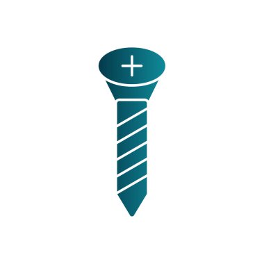 vector illustration of screw tool icon 