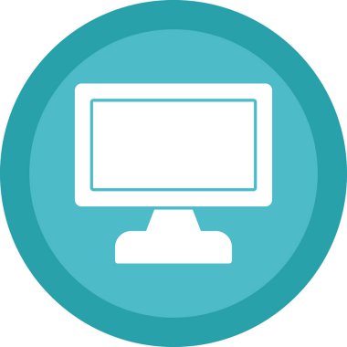 ekran simge vektör çizim 